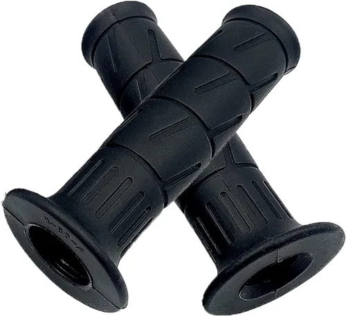 Empuñaduras de goma para motocicleta, cómodo agarre antideslizante, apto para Kawasaki VN650 Vulcan S KLR650 KLR250 ZZR400 ZZR600 NINJA250R 300R 400
