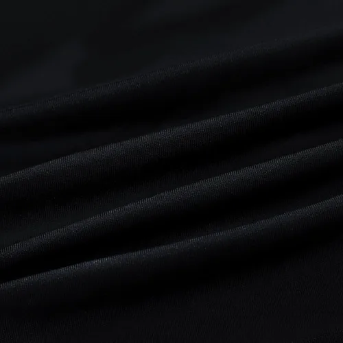 Miniatura 8 de NEWISHER - Funda para mesa redonda ajustable de spandex, mantel elástico con borde elástico negro para mesa de 60 pulgadas, apto para comedor