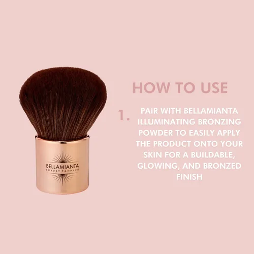 Miniatura 8 de Bellamianta Cepillo bronceador Kabuki de lujo