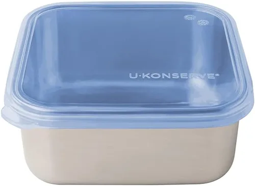 Miniatura 14 de U Konserve Contenedor de Caja Bento de Acero Inoxidable para Almacenamiento de Alimentos, Tapa de Silicona a Prueba de Fugas Apta para Lavavajillas