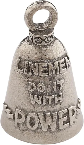Miniatura 10 de Guardian Bell Good Luck Bell w/Keyring & Black Velvet Bag Motorcycle Bell Lead-Free Pewter Made in USA Phoenix Biker