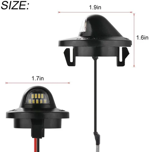Miniatura 6 de Luz de matrícula LED de 6500 K, compatible con camioneta Ford F150 F250 F350 1990-2014 (paquete de 2)