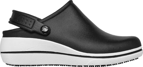 Miniatura 3 de Skechers Work Amreli Zuecos suaves para mujer puntera antideslizante