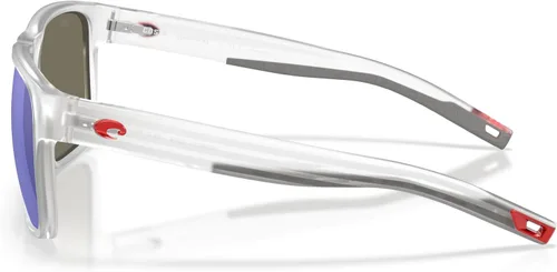 Miniatura 26 de Costa Man - Gafas de sol con montura negra mate, lentes de espejo verde, 2.323 in