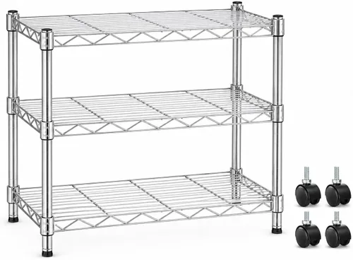 Miniatura 9 de Simple Deluxe - Estantería de almacenamiento resistente de 5 niveles, capacidad de carga de 1250 libras, 29.92" de ancho x 13.98" de profundidad x