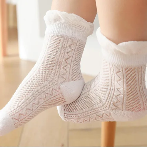 Miniatura 8 de Fatu Fashion - Pack de 5 calcetines para bebés recién nacidos para bebés y niños pequeños calcetines transpirables y suaves absorben el sudor