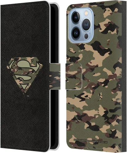 Miniatura 88 de Head Case Designs Funda de piel con licencia oficial de Superman DC Comics con logotipos negros y rojos compatible con Apple iPhone 11