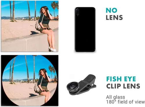 Miniatura 6 de Movo micrig Extreme Sport Edition – Mango de vídeo con micrófono estéreo integrados, Parabrisas, & Fisheye Lente para iPhone 5, 5 C, 5S, 6, 6s, 7