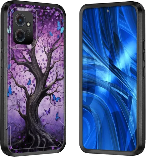 Miniatura 26 de Funda para Moto G 5G 2023, [probada en caídas de grado militar], resistente, resistente, resistente, a prueba de golpes, funda protectora