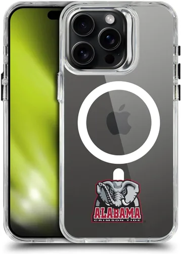Miniatura 154 de Head Case Designs Funda de gel suave con licencia oficial de la Universidad de Alabama UA Collage compatible con Apple iPhone 13 Pro Max