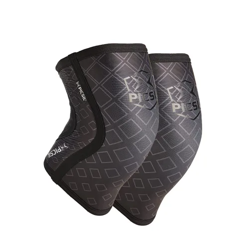 PICSIL Rodillera de neopreno, rodillera para estabilidad y compresión, rodilleras elásticas para entrenamiento, antideslizante, transpirable,