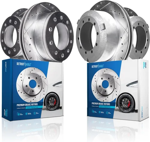 Miniatura 21 de Detroit Axle - Rotores de freno traseros para Toyota GR Supra BMW 230i 330e 330i 430i 530i 530i 530e 540d 540i xDrive X3 X4 Z4, rotores de freno