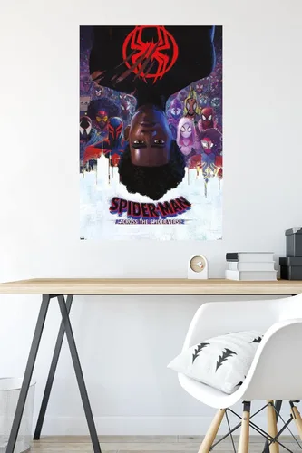 Miniatura 4 de Marvel Spider-Man: Across the Spider-Verse - Póster oficial de pared de una hoja, 34 pulgadas de largo x 22.4 pulgadas de ancho, versión premium sin