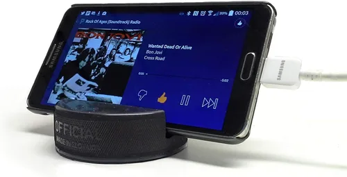 Miniatura 6 de El soporte original indestructible para teléfono de disco de hockey - El mejor soporte universal para teléfonos inteligentes. Compatible con todos