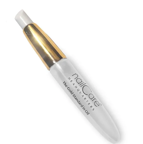 Nail Care Headquarters Bolígrafos de cutícula vacíos recargables, perfectos para sostener aceite de uñas y cutículas Simply Pure - Tapa dorada