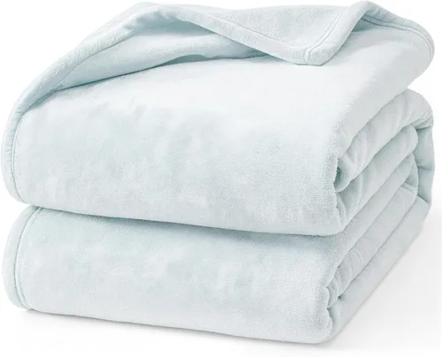 Miniatura 22 de Hansleep Manta de forro polar para sofá beige, súper suave manta de franela esponjosa y acogedora para todas las estaciones, beige, manta de 50x60