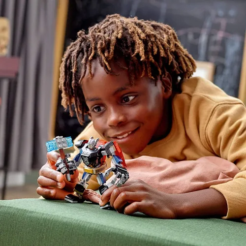 Miniatura 5 de LEGO Marvel Avengers Classic Thor Mech Armor 76169 Cool Thor Hammer Playset; juguete de construcción de superhéroes para niños, nuevo 2020