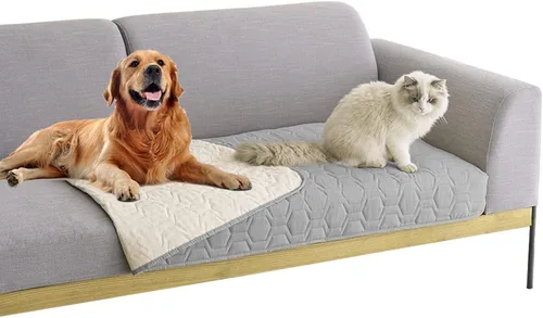 Miniatura 8 de Tcksstex - Funda impermeable y antideslizante para cama de perro, manta para mascotas, sofá, colchón protector para incontinencia de coche, funda