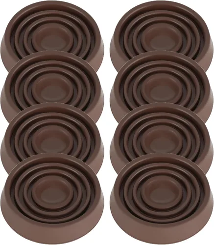Miniatura 13 de VOCOMO Copas de Ruedas Redondas de Goma de 2X2, Almohadillas Antideslizantes para Muebles, Agarre Antideslizante, Pies Antideslizantes para Muebles