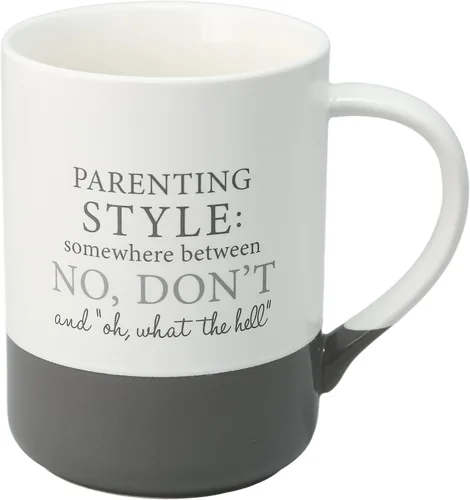Miniatura 7 de Pavilion - Taza de café grande de 18 onzas, Some Moms Swear Too Much, It's Me. I'm Some Moms