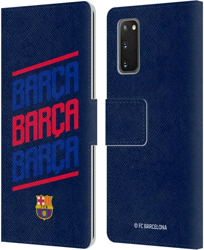Miniatura 221 de Head Case Designs Funda de piel con licencia oficial del FC Barcelona Barca Crest Graphics para Samsung Galaxy A06 4G