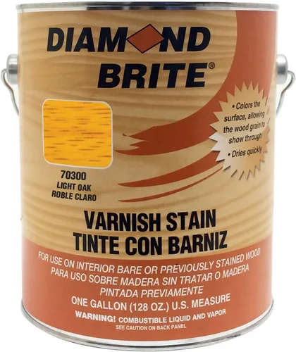 Miniatura 15 de Diamond Brite - Tinte para barniz 70100-2, acabado interior de madera que mejora el grano de madera natural, revestimiento de madera duradero