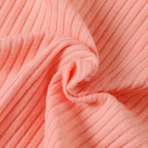 Miniatura 7 de Conjunto de ropa para bebé recién nacida, conjunto de trajes de niña con volantes y diadema 3 piezas de verano