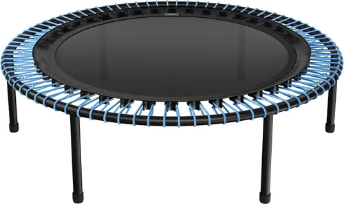 Miniatura 11 de bellicon Mini trampolín Suspensión elástica de hasta 330 libras Rebotador de fitness interior para adultos Patas atornilladas