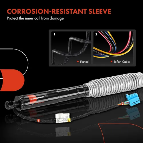Miniatura 4 de A-Premium Soporte de elevación de potencia para portón trasero derecho compatible con modelos seleccionados de BMW - G11/G12, 740i/750i/750i xDrive