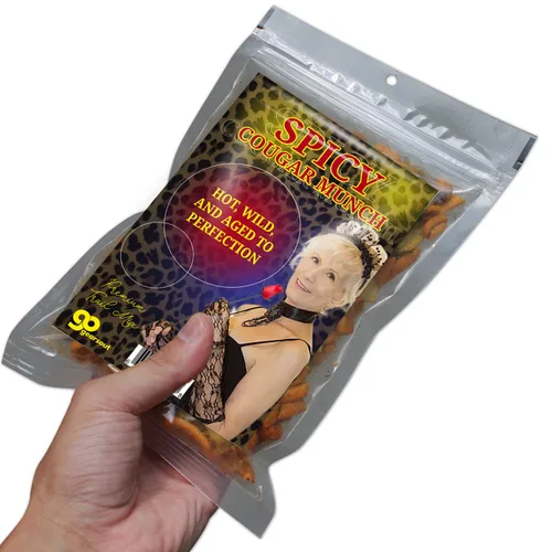 Miniatura 9 de Mezcla de condimentos picantes Cougar Munch - Divertido diseño de abuela caliente - Regalos comestibles para hombres - Mezcla picante, hecha