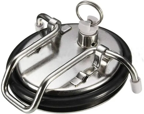 Miniatura 5 de Cornelius - Tapa de carbonatación de barril, nueva tapa de barril de maíz (Soda Keg), tapa de barril de cerveza de acero inoxidable con válvula