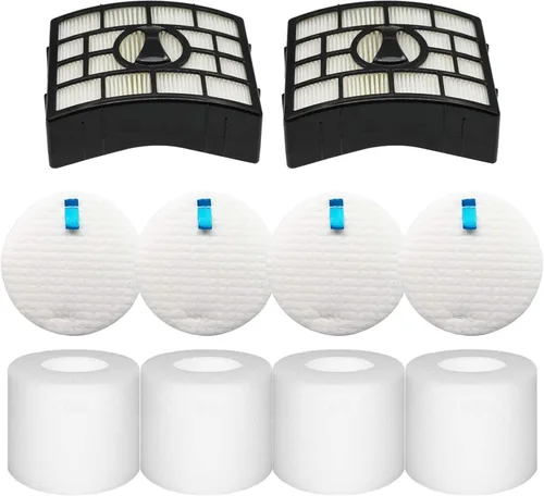 Filtros de vacío de repuesto para Shark Rotator Powered Lift-Away AZ1002, NV650 NV651 NV652 NV750 NV751 NV752 NV752 NV753 AX950 AX951 AX952 ZU632, 2