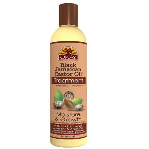 Miniatura 12 de OKAY - Acondicionador sin enjuague con aceite de ricino jamaicano negro - Todo tipo de cabello/texturas - Repara, hidrata, hace crecer un cabello