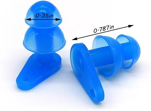 Miniatura 4 de 6 juegos de tapones impermeables para los oídos de natación para niños con funda, protegen las orejas de los niños en la ducha de agua