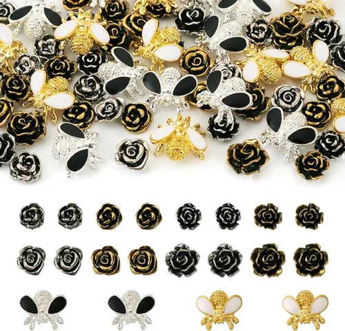 Miniatura 13 de Craftdady 5500 diamantes de imitación de cristal facetado de 0.079 pulgadas, 11 colores puntiagudos en la parte posterior, piedras natales