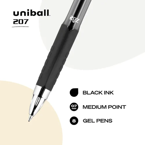Miniatura 3 de uni-ball 207 - Bolígrafos de gel retráctiles