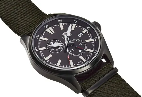 Miniatura 6 de Orient Reloj de campo automático japonés de acero inoxidable para hombre