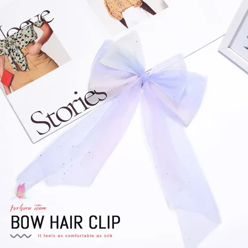 Miniatura 5 de JEAIRTS Lazos de tul con luces LED brillantes para el cabello para mujer