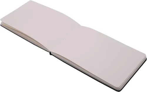 Miniatura 5 de Amazon Basics Cuaderno de bocetos de arte, tamaño L, 5.25 x 8.25 pulgadas, 72 hojas, blocs de bocetos para dibujar, color negro