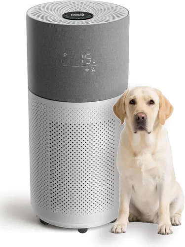 Miniatura 11 de CleanForce - Purificadores de aire para el hogar, habitación grande de hasta 2550 pies cuadrados, el limpiador de aire HEPA H13 funciona con Alexa