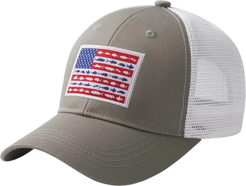 Miniatura 7 de BASSDASH Altimate Gorro de Pesca con Espalda de Malla para Hombres y Mujeres Gorra de Béisbol Camionero Ajustable