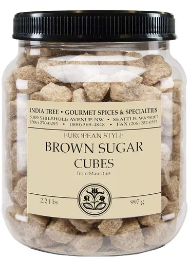 Miniatura 11 de India Tree Cubos de Azúcar Blanco Mauritius Bolsa de 12 oz – Edulcorante Crudo de Caña Pura Sin OMG para Café, Té, Hornear, Espresso, Bebidas