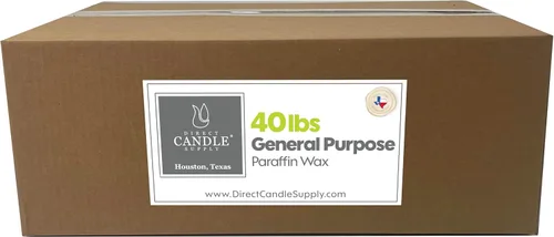Miniatura 7 de Direct Candle Supply - Cera de vela de parafina para el hogar totalmente refinada de 10 libras, cera de parafina para fabricación de velas, cera