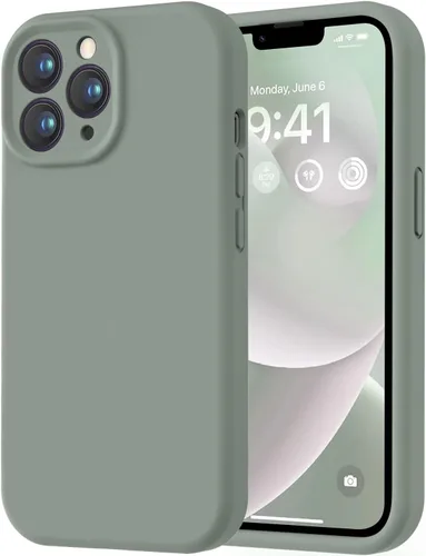 Miniatura 373 de LOVE 3000 Compatible con Funda para iPhone 15, [Cámara de Cobertura Completa de Silicona Suave] [Protección contra Caídas de 8 pies], Forro de Negro