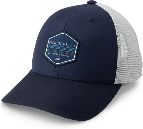 Miniatura 6 de Fish Hippie Gulfstream Trucker Hat Malla trasera Cierre ajustable Snapback