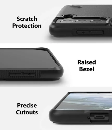 Miniatura 7 de Ringke Onyx Design - Funda compatible con Galaxy S21 Plus, TPU resistente y duradero, a prueba de golpes, con parte trasera de serigrafía, graffiti