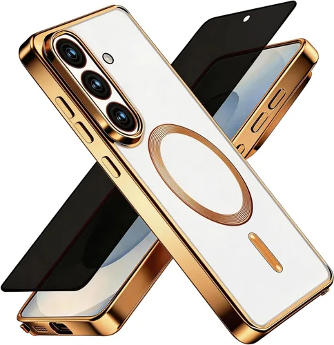 Miniatura 45 de Misscase Funda MagSafe compatible con iPhone 12 Pro Max con protector de lente de cámara, protección completa, funda magnética transparente