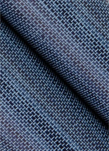 Miniatura 2 de NuWallpaper x Society Social Classic - Papel tapiz de imitación a tela de hierba para despegar y pegar, azul marino