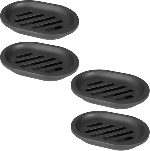 Miniatura 16 de Topsky Jabonera para ducha, 2 jaboneras, ahorradores de jabón para barra de jabón, soporte de barra de jabón para ducha con bandeja de goteo