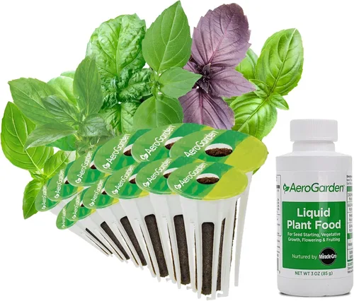 Miniatura 5 de AeroGarden Kit de Cápsulas de Semillas de Hierbas Italianas Surtidas, 6 Cápsulas